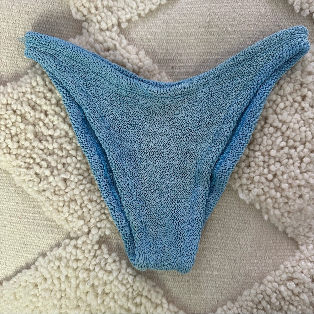 Hunza G Blue Bikini Bottom